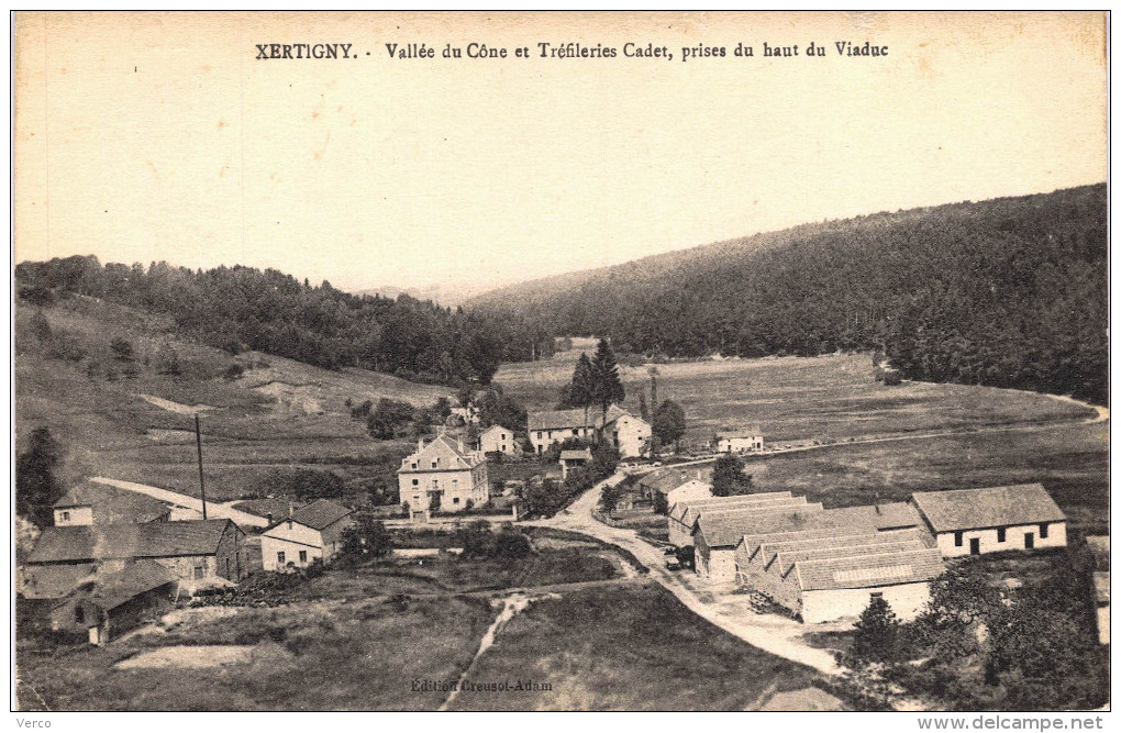 Carte Postale Ancienne De XERTIGNY - Xertigny