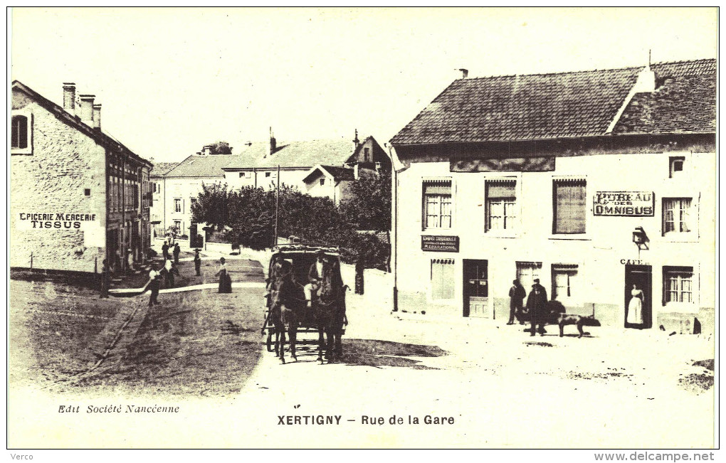 Carte Postale Ancienne De XERTIGNY - Xertigny