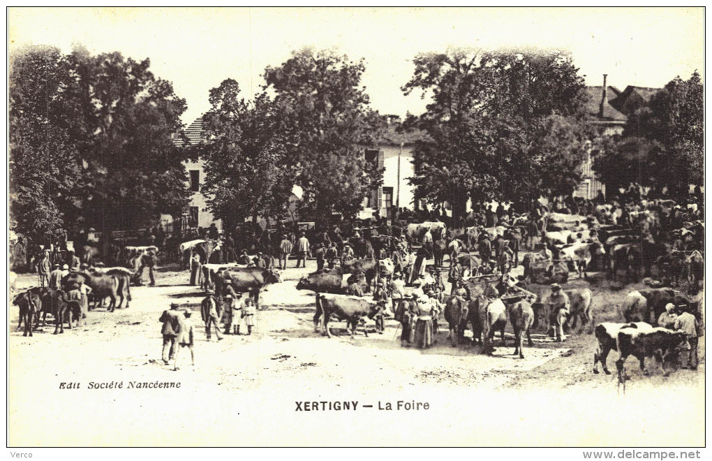 Carte Postale Ancienne De XERTIGNY - Xertigny