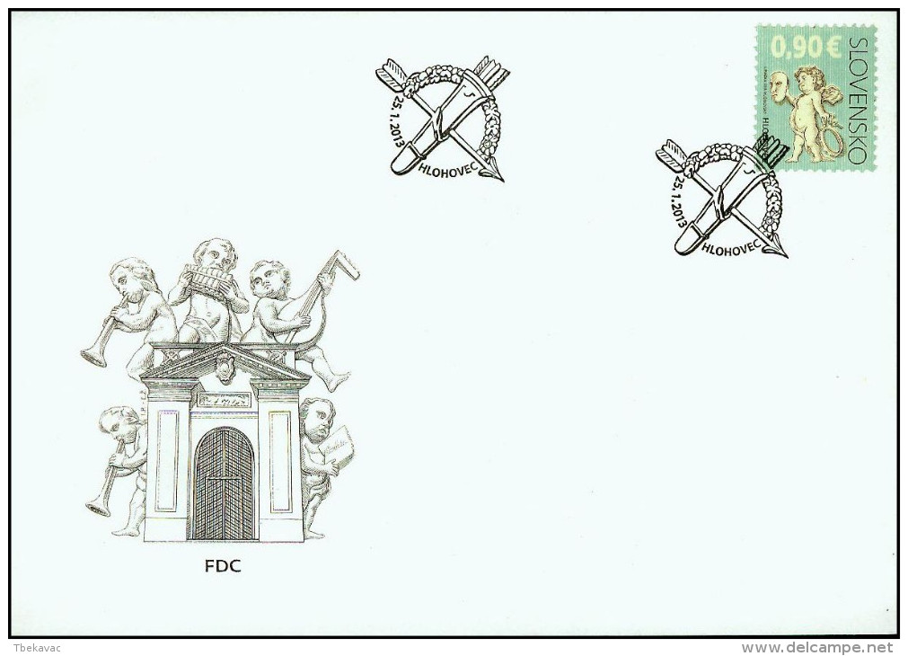 Slovakia 2013, FDC Cover Empire Theatre Hlohovec Mi.# 700, Ref.bbzg - FDC