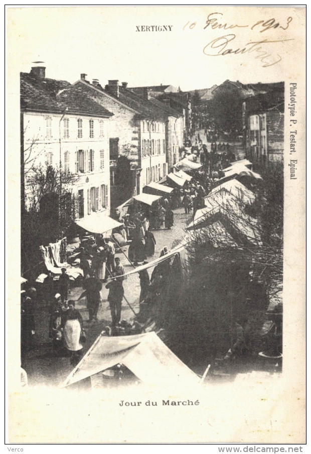 Carte Postale Ancienne De XERTIGNY - Xertigny