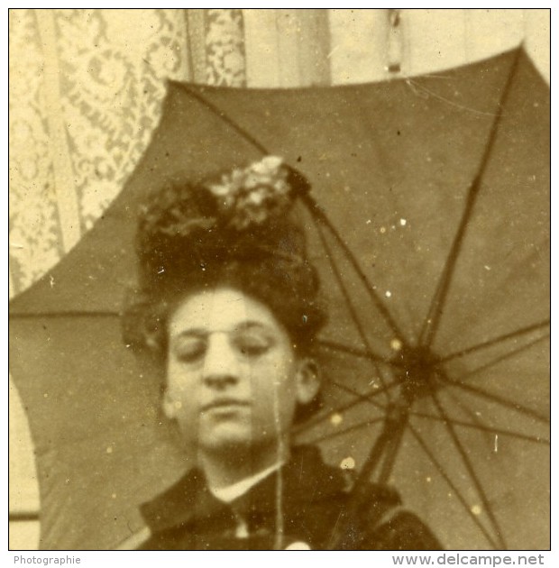 Vie Quotidienne En France Deguisement Scene De Genre Ancienne Photo Amateur 1900 - Anonymous Persons