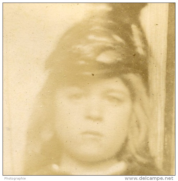 Vie Quotidienne En France Enfants Deguisement Ancienne Photo Amateur 1900 - Anonymous Persons