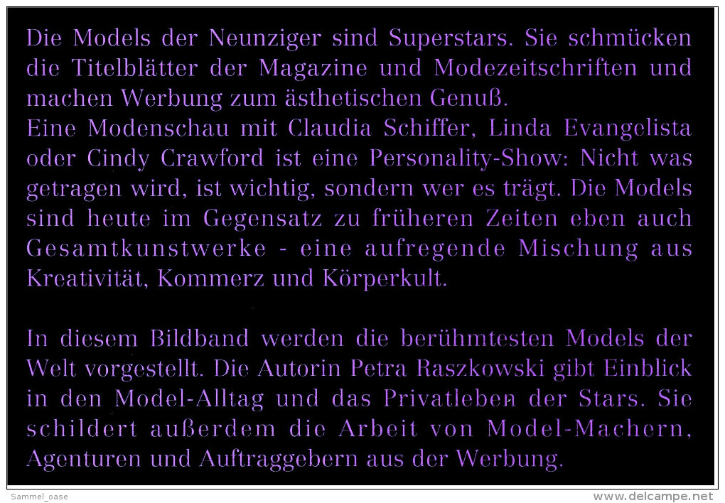 V.I.P. Zeitschrift Models Models Models  -  Claudia Schiffer - Naomi - Christy - Linda - Isabella - Iman - Lifestyle & Mode