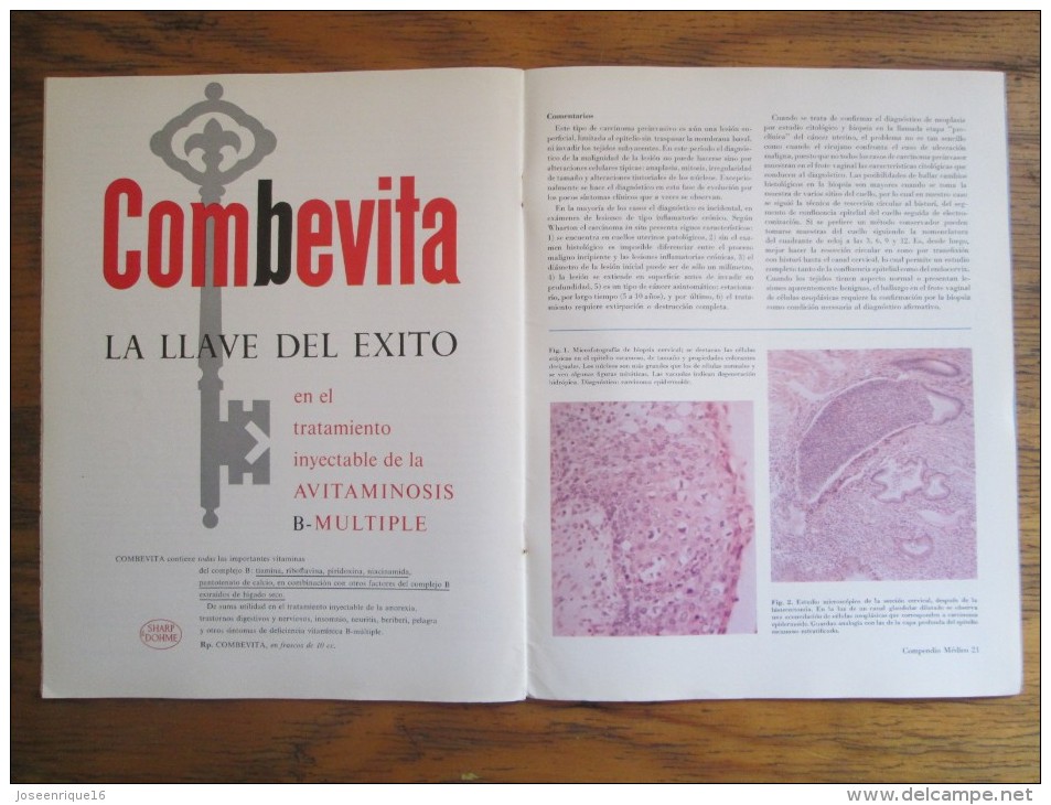 REVISTA COMPENDIO MEDICO SHARP & DOHME Nº 60 - 1951 - Salud Y Belleza