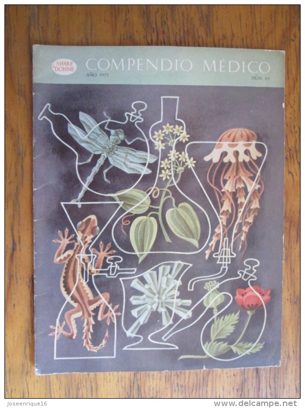 REVISTA COMPENDIO MEDICO SHARP & DOHME Nº 63 - 1952 - Salud Y Belleza