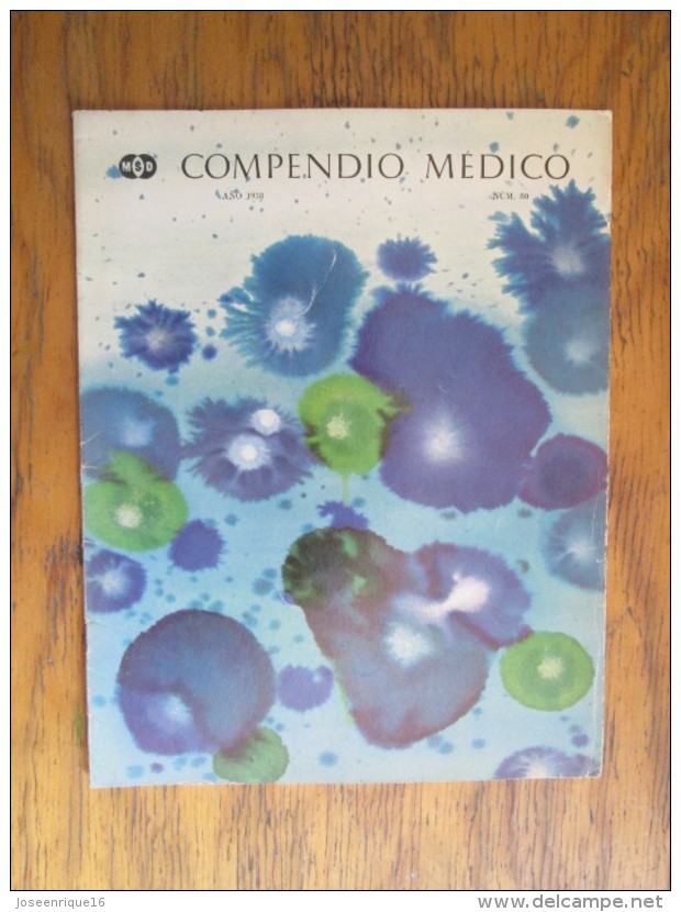 REVISTA COMPENDIO MEDICO SHARP & DOHME Nº 80 - 1958 - Salud Y Belleza