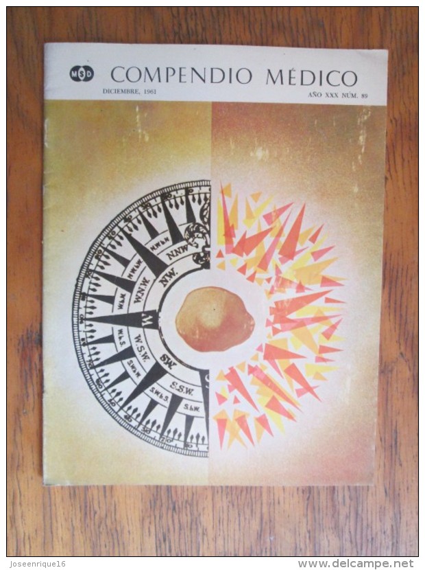 REVISTA COMPENDIO MEDICO SHARP & DOHME Nº 89 - 1961 - Gezondheid En Schoonheid