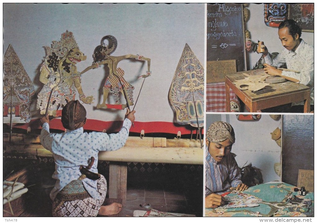 ASIE----INDONESIE---kesenian Wayang Kulit (jawa Tengahh)---voir 2 Scans - Indonésie