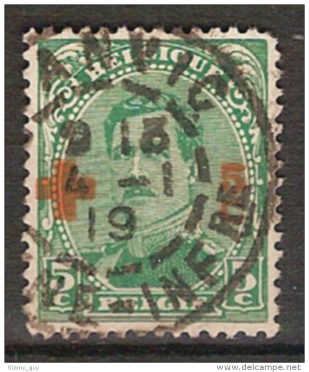 Nr. 152 Met Stempel SANVIC SEINE - INFRE ; Staat Zie Scan. Inzet Aan 5 € ! - 1918 Cruz Roja