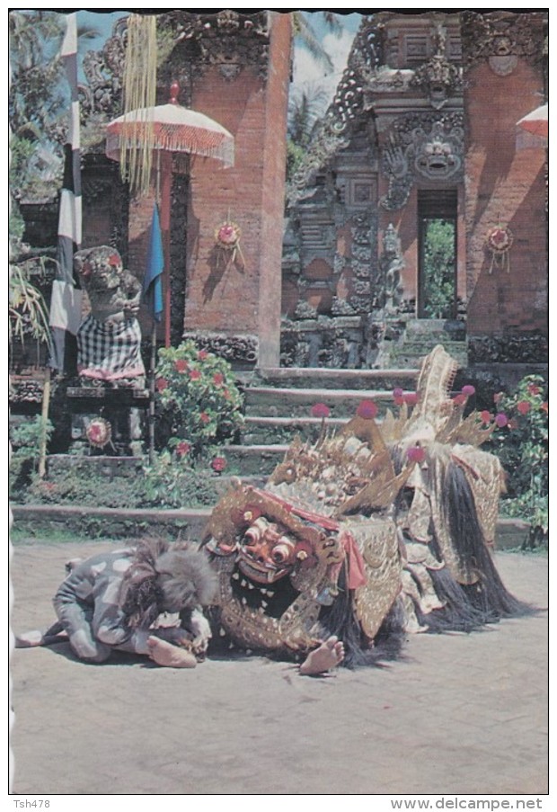 ASIE----INDONESIE--kera Sedang Mencari Katu Barong Dalam Cerita Tari Barong.bali--voir 2 Scans - Indonésie