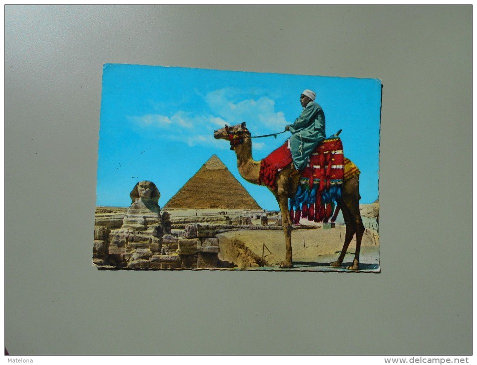 EGYPTE THE GREAT SPHINX OF GIZA AND KHEFREN PYRAMID - Pyramides