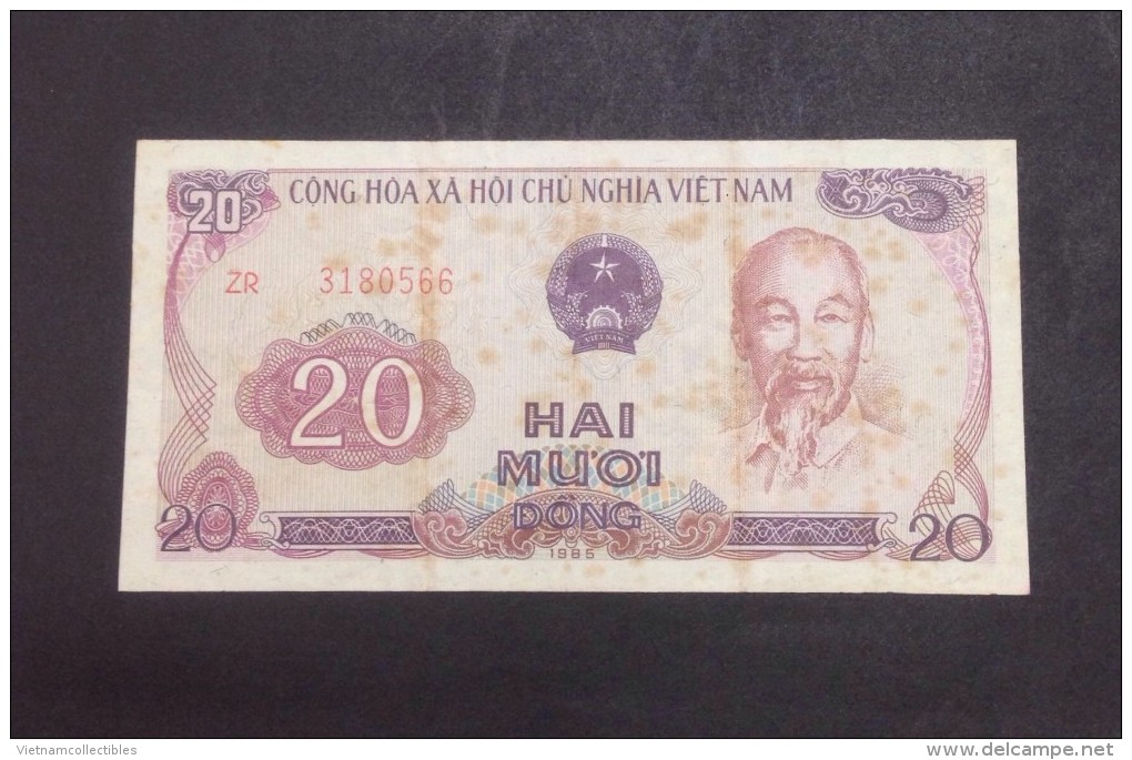 Viet Nam Vietnam 20 Dong VF Banknote 1985 / Billet 1985 -P#96 - Vietnam