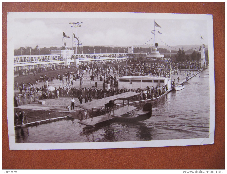 CPA - BORAN - PLAGE DE LYS CHANTILLY - HYDRAVION - Boran-sur-Oise