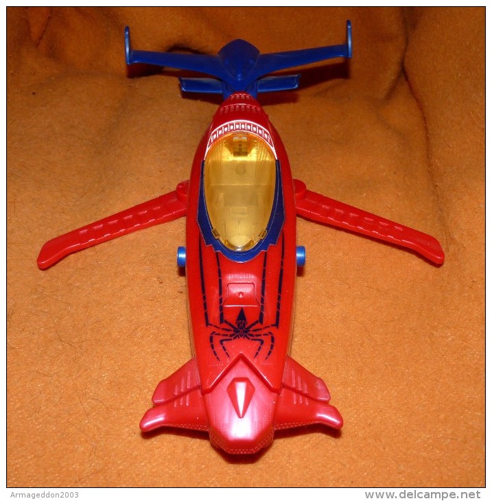 GRANDE VOITURE SPIDERMAN 32 X18.5 Cm TRANSFORMABLE AVION HASBRO 2012 Marvel - L'Uomo Ragno