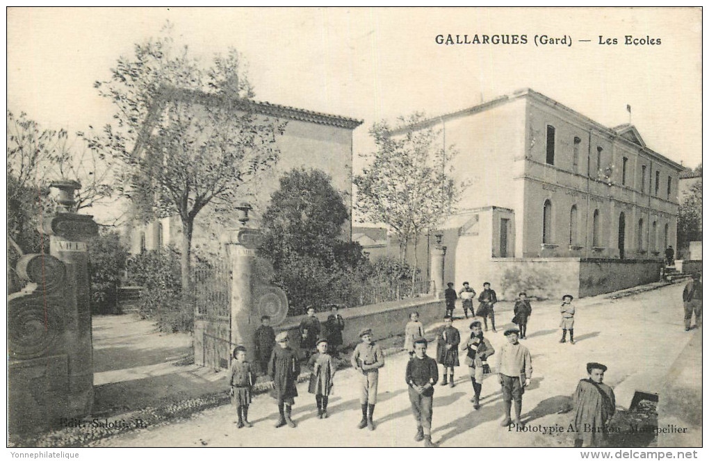 30 - GARD - Gallargues - écoles - Gallargues-le-Montueux