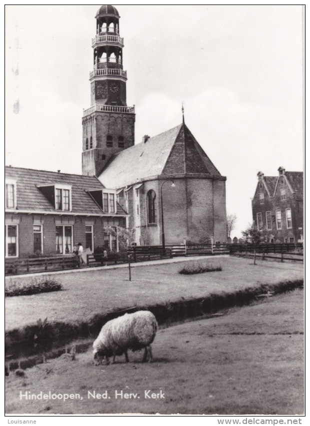 16 / 6 / 347  -  HINDELOOPEN  - NED.  HERV.  KERK.  -  CPSM - Hindeloopen