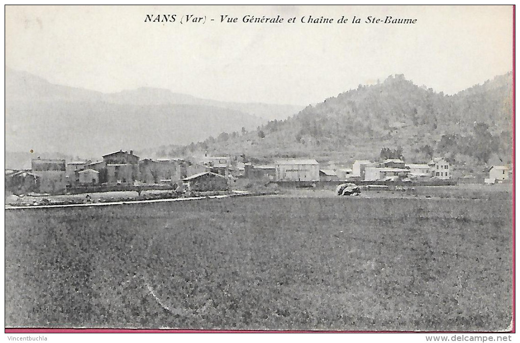 Nans - Vue Générale Et Chaine De La Ste Baume - Nans-les-Pins