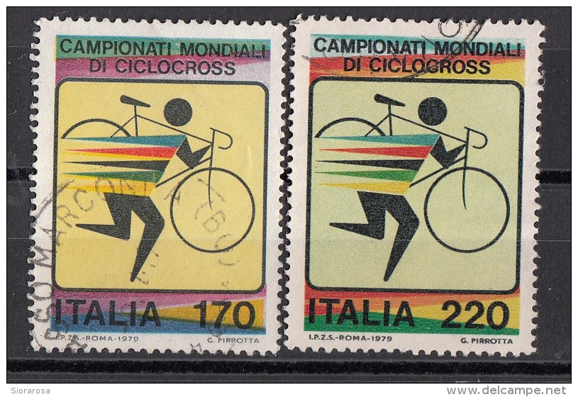 1548 Italia 1979 Ciclismo Campionati Mondiali Di Ciclocross Full Set  Used - Ciclismo