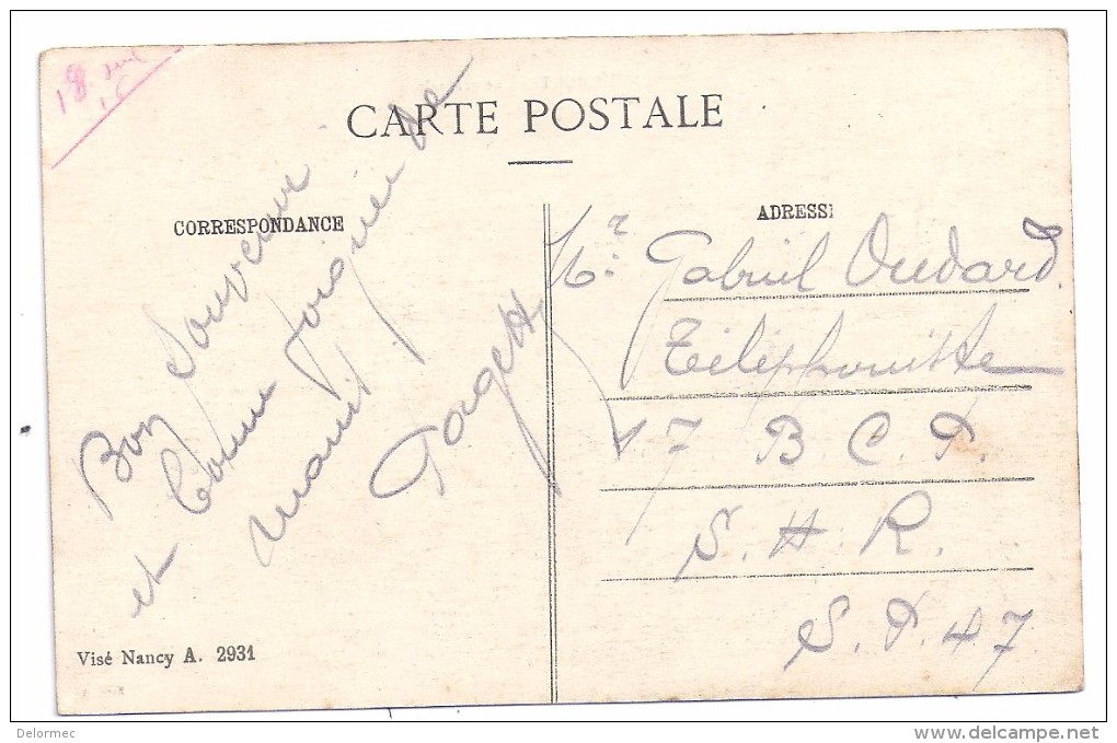 CPA Bourmont 52 Haute Marne Vue Générale édit A.H. N° 2931 écrite Non Timbrée Ni Datée - Bourmont