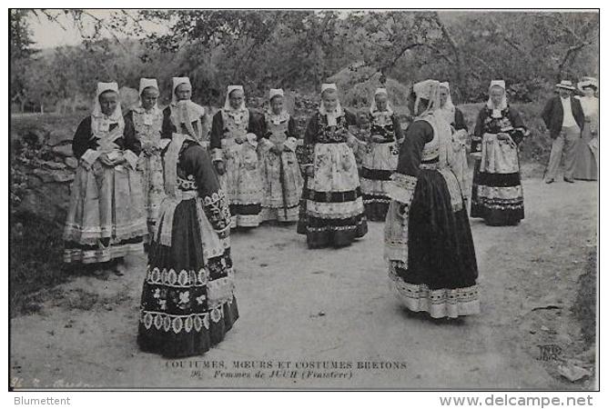 CPA Coutumes Moeurs Et Costumes Bretons Non Circulé 96 - Bretagne