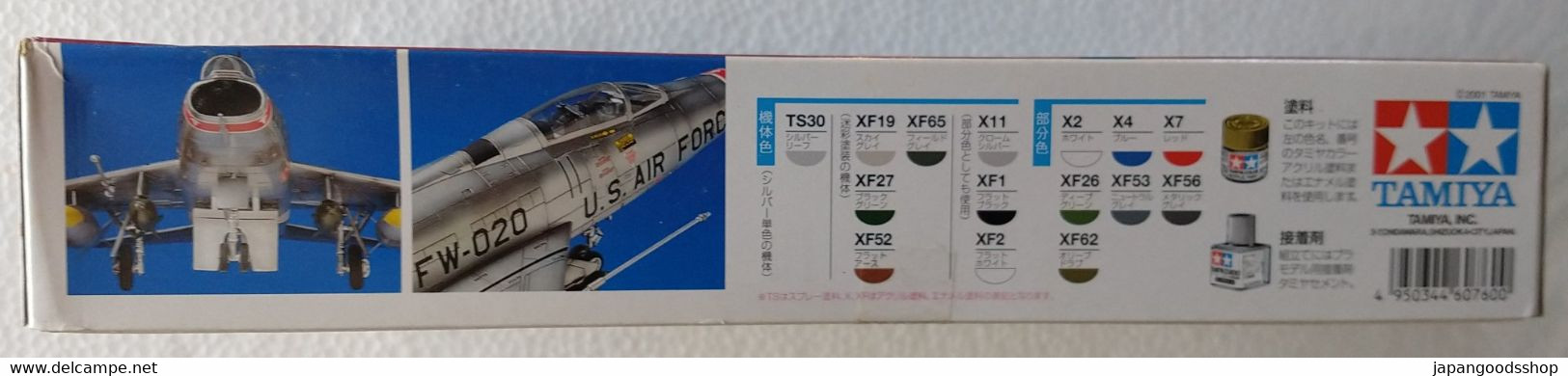 F-100D Super Sabre  1/72   ( Tamiya ) - Vliegtuigen