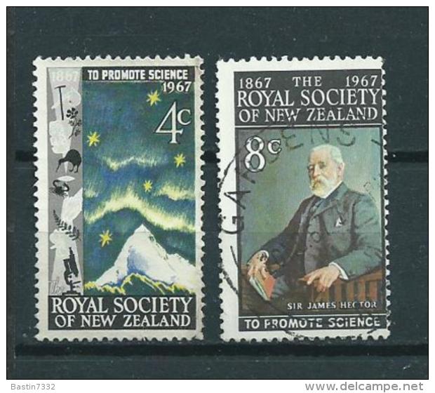 1967 New Zealand Complete Set To Promote Science Used/gebruikt/oblitere - Gebruikt