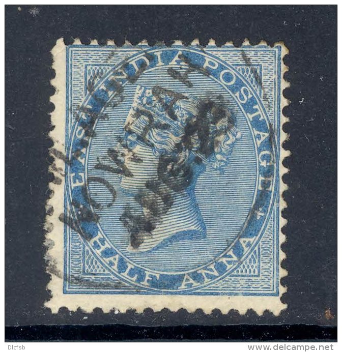 INDIA, Postmark MOWRAH - 1882-1901 Empire