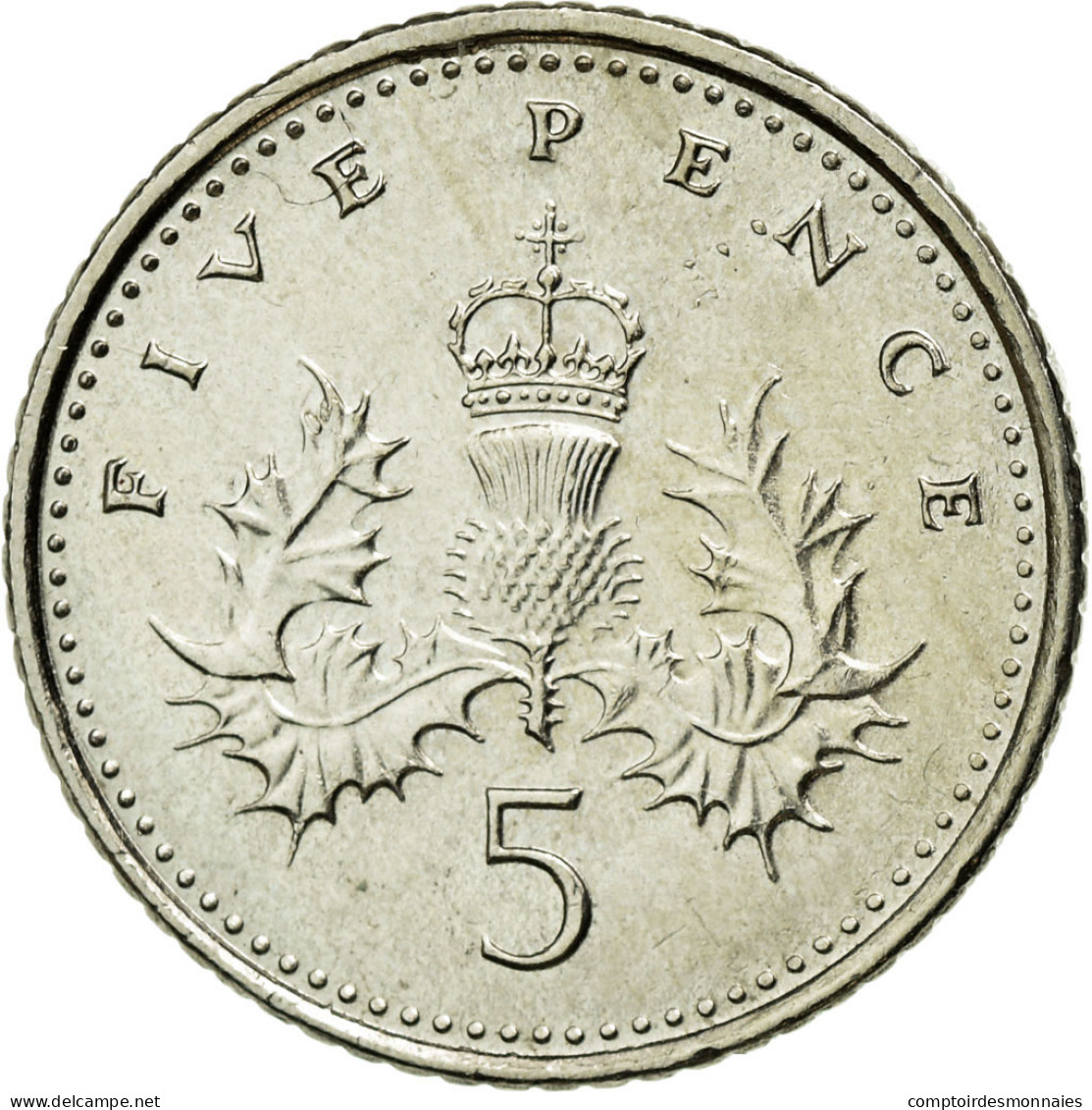 Monnaie, Grande-Bretagne, Elizabeth II, 5 Pence, 2006, TTB+, Copper-nickel - 5 Pence & 5 New Pence
