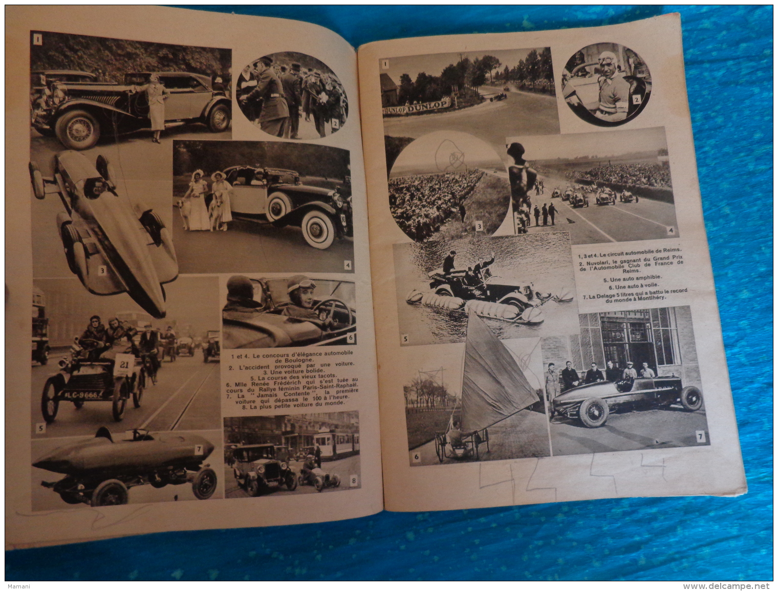 almanach agenda1933 de la menagere-offert epicerie seguy albert-concours  automobile -le tour de france-la coupe d´avis-
