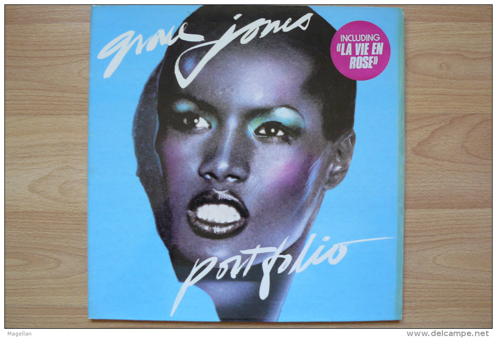 Grace Jones - Portfolio - 33T - 1977 - Otros - Canción Inglesa