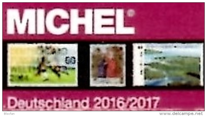 MICHEL Deutschland Briefmarken 2016/2017 New 55€ D: AD Baden Bayern DR 3.Reich Danzig Saar SBZ DDR Berlin FZ AM-Post BRD - Andere & Zonder Classificatie