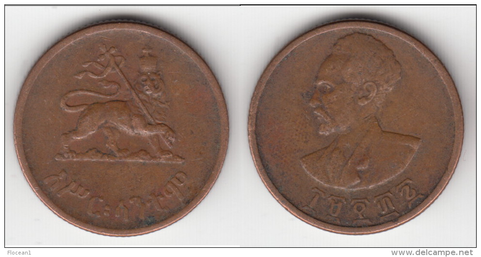 **** ETHIOPIA - ETHIOPIE - 10 CENTS EE1936 (1943-1944) HAILE SELASSIE I **** EN ACHAT IMMEDIAT !!! - Ethiopia