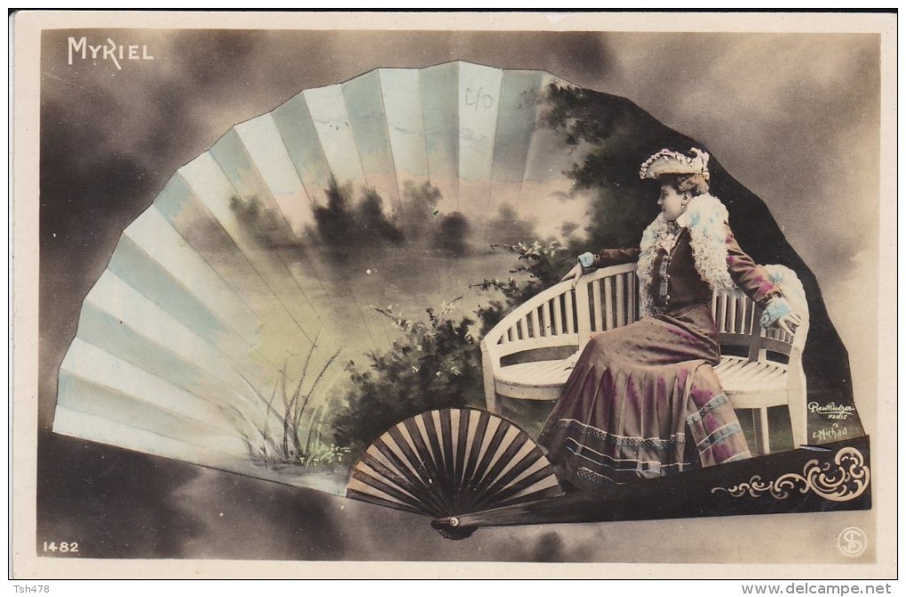 ARTISTE--MYRIEL--jeune Femme--spectacle-début De Siècle(1900)---voir 2 Scans - Artistes