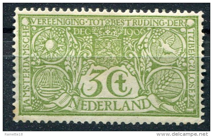 Pays Bas                          N° 71  * - Unused Stamps