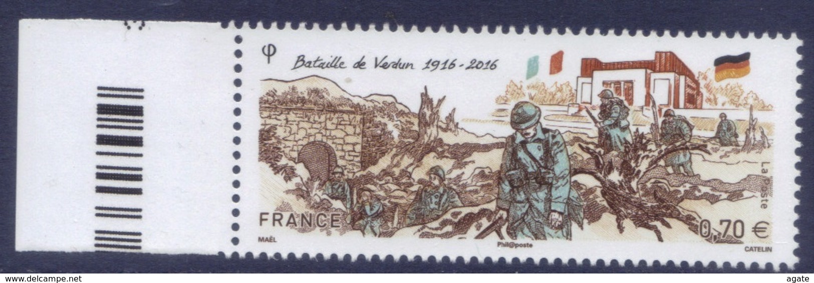 5063 Bataille De Verdun BDF (2016) Neuf** - Neufs