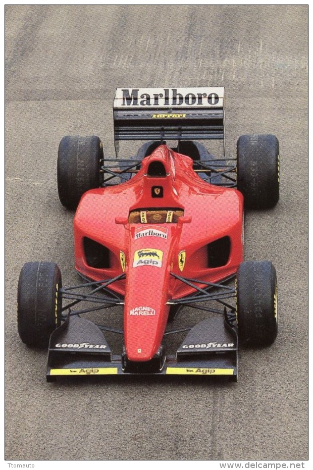 Ferrari 412 T1  -  F1 Grand Prix   -  15x10 Carte Panini - Grand Prix / F1