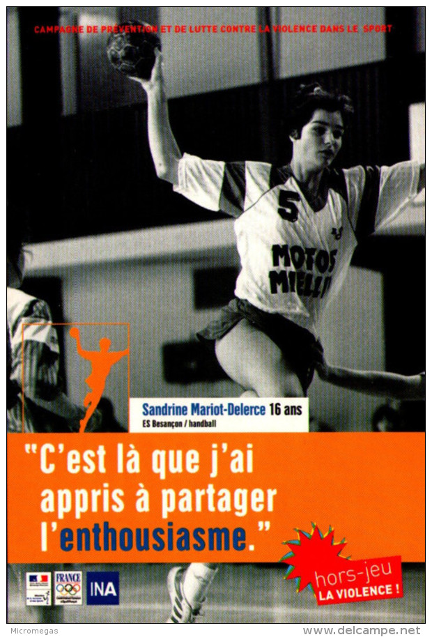 Handball - Sandrine Mariot-Delerce - Handball