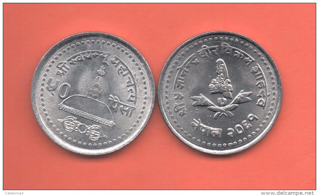 NEPAL -  50 Paisa  KM1179 - Népal