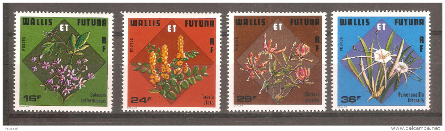 Serie Nº 213/6  Wallis Et Futuna - Unused Stamps