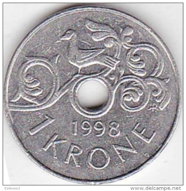 Norway . 1998 , 1 Krone - Norvège