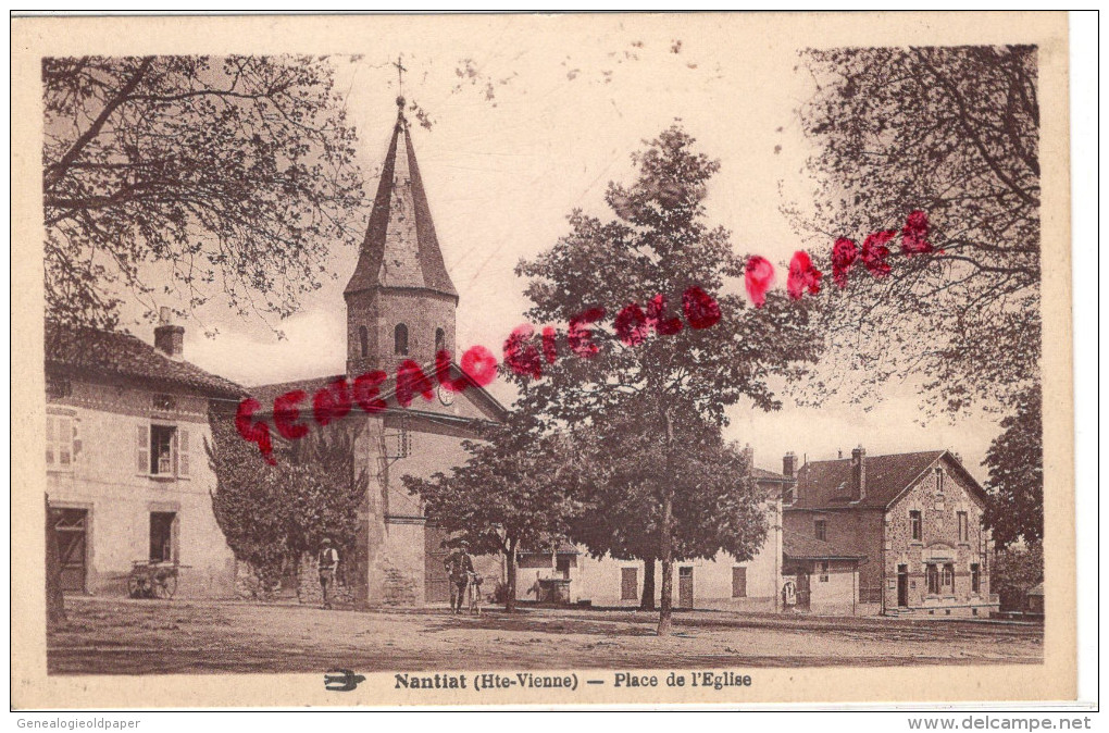 87 - NANTIAT - PLACE DE L' EGLISE - Nantiat