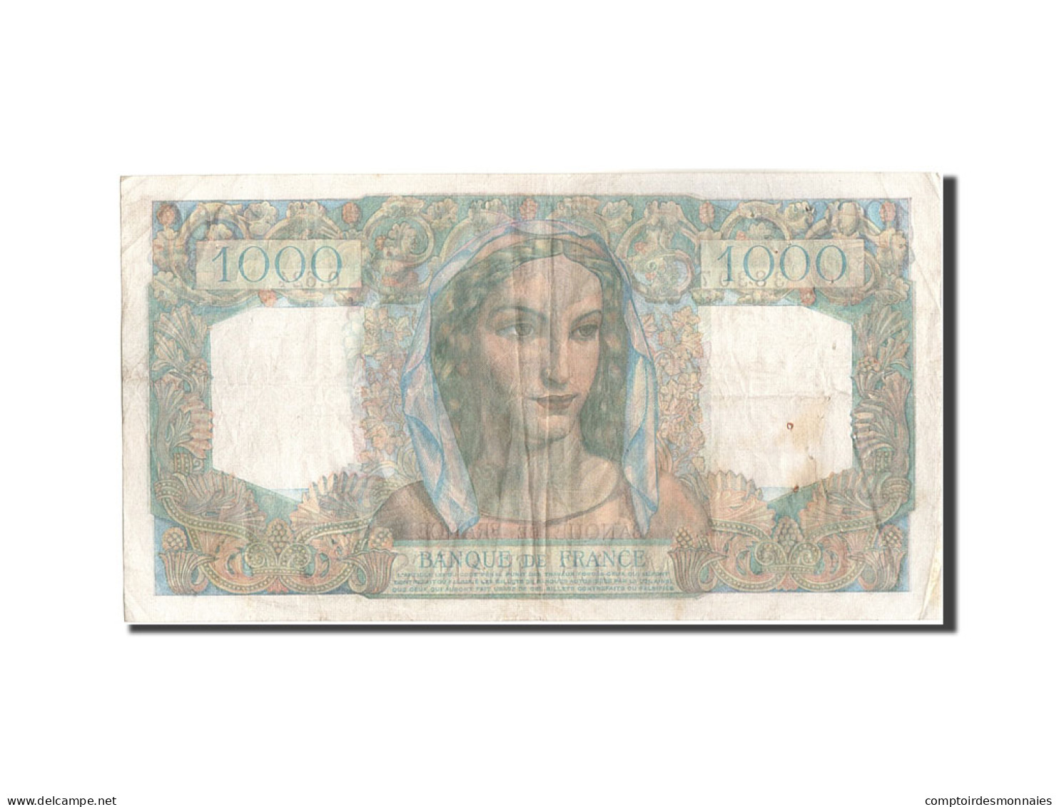 Billet, France, 1000 Francs, 1 000 F 1945-1950 ''Minerve Et Hercule'', 1949 - 1 000 F 1945-1950 ''Minerve Et Hercule''