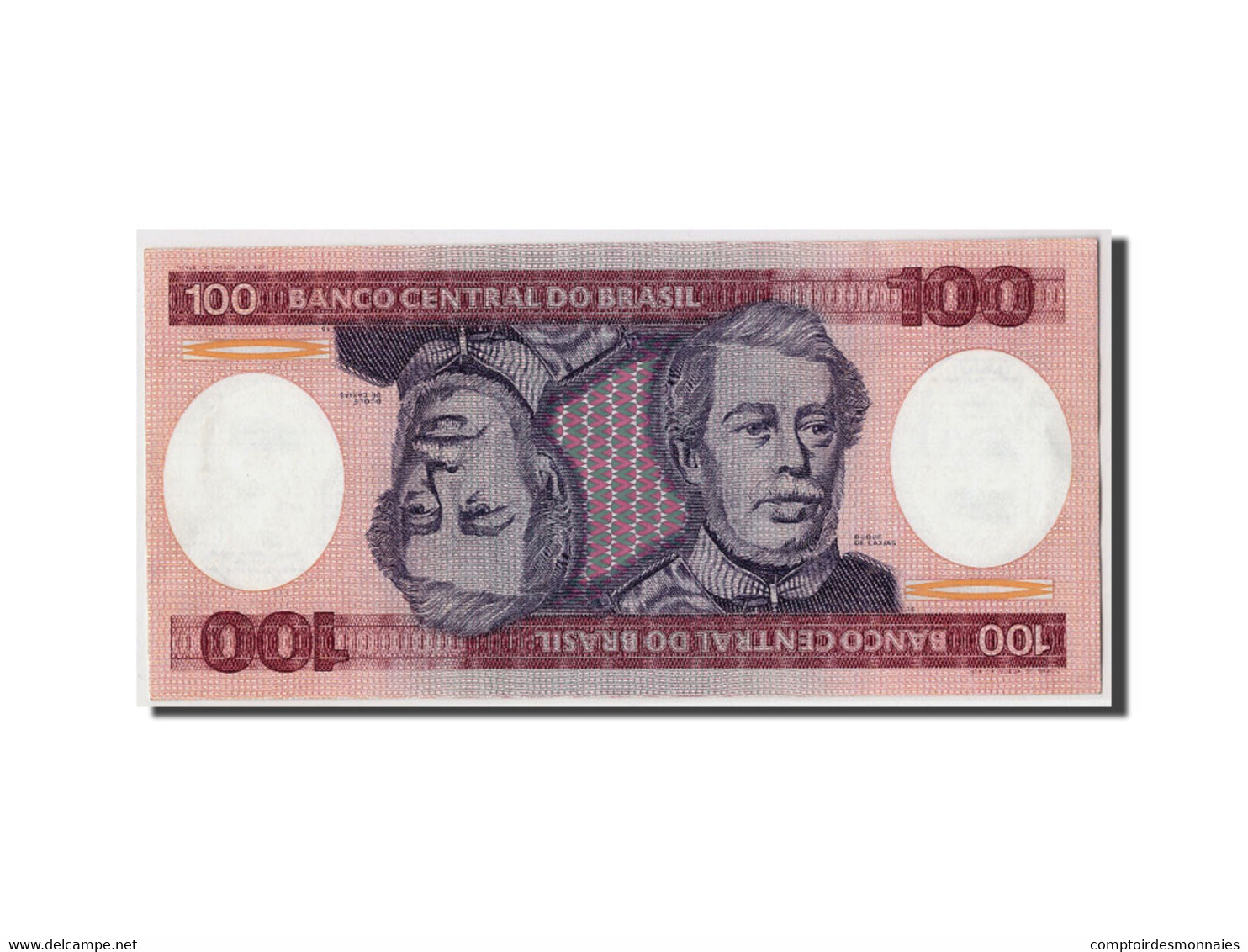 Billet, Brésil, 100 Cruzeiros, UNDATED (1984), KM:198b, SPL - Brésil