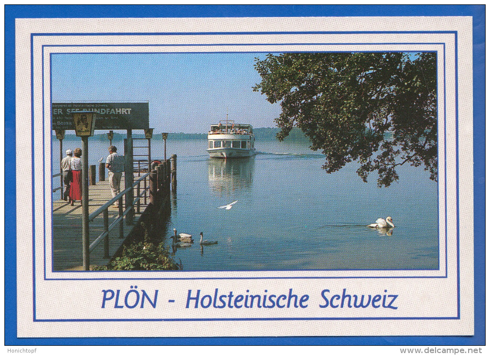 Deutschland; Plön Am See; Anlegestelle Am Grossen Plöner See - Ploen