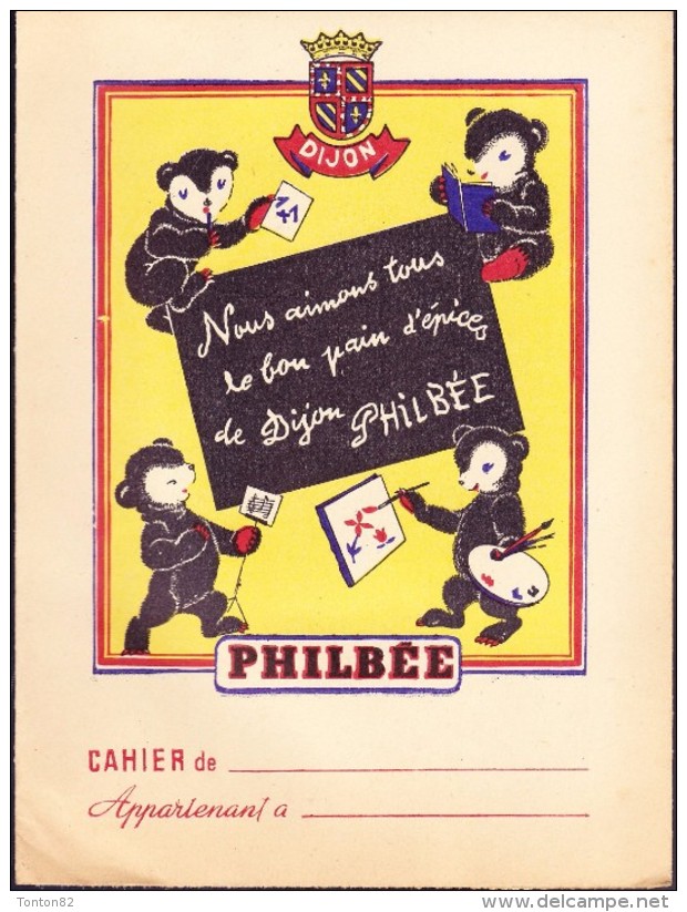 Protège Cahier - Pain D´épices Philbée - Pain D'épices