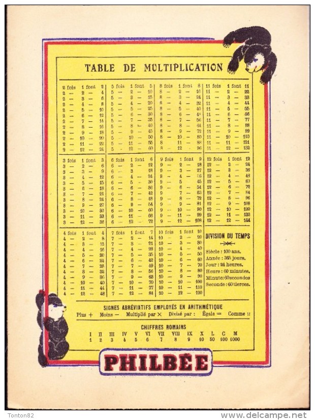 Protège Cahier - Pain D´épices Philbée - Pain D'épices