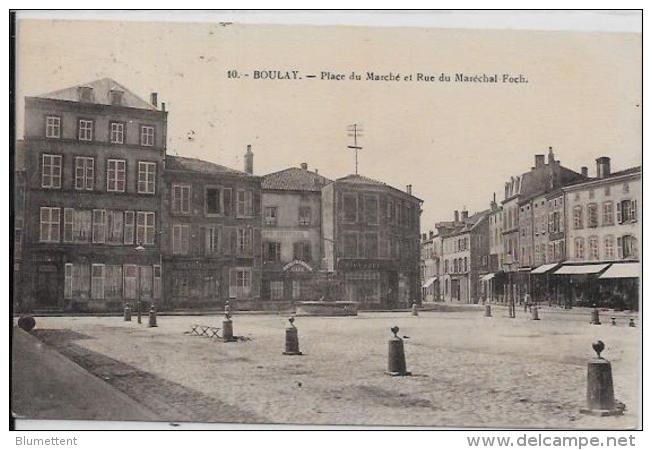 CPA Moselle BOULAY Circulé - Boulay Moselle