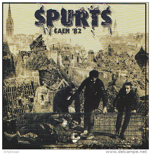 SPURTS - Caen ´82 - EP - Les TROUBADOURS Du CHAOS - MEMOIRE NEUVE - PUNK - Punk