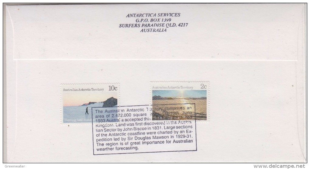 AAT 1991 Casey Cover Ca 20 Nov 1991 (30603) - Cartas & Documentos